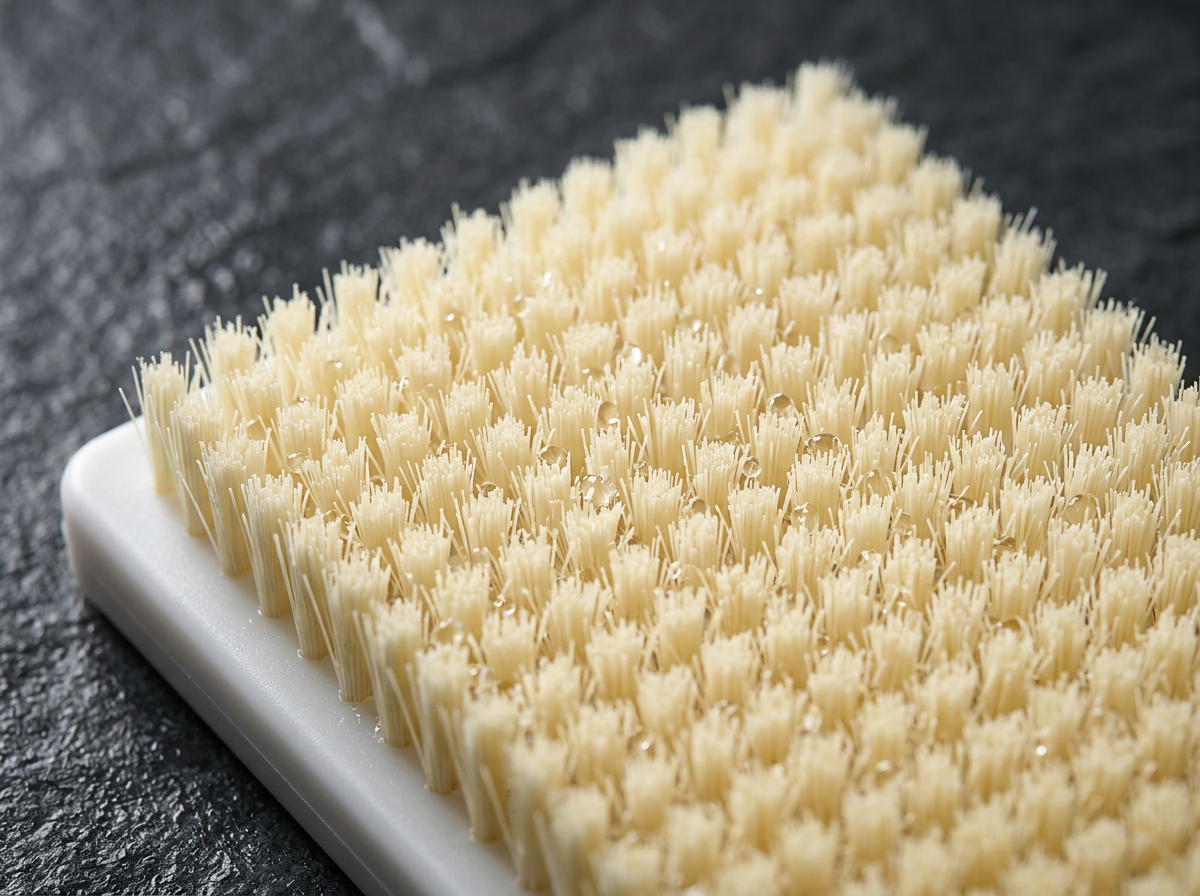 BearBack yellow silicone bristles